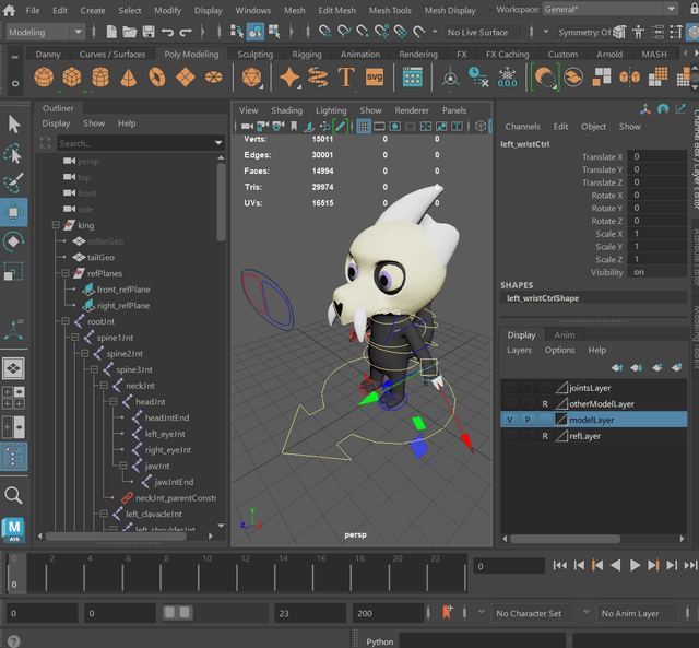 Image of "King 3D model" project