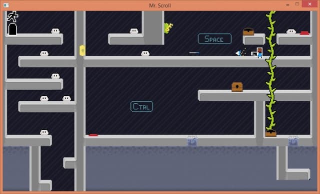 Image of "Mr. Scroll (Ludum Dare 31)" project